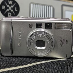 Vintage Canon SureShot 115u Compact 35mm Film Camera Bundle